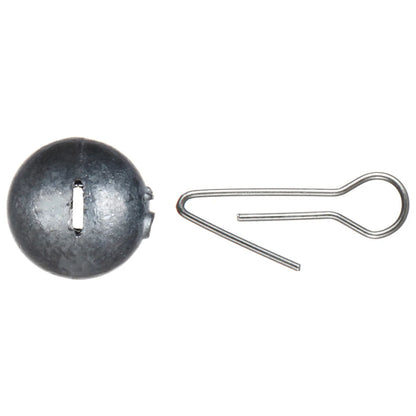 5pcs 2g-18g Fishing Weight Sinker Jig Head Deep Water Bullet Weight with Swivel Round Ball Sinkers Fishing Tackle Accessories