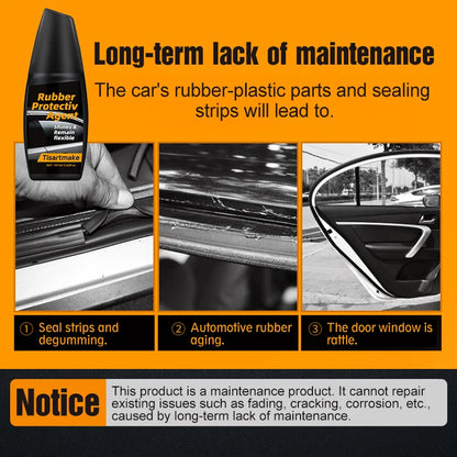 Rubber Seal Protectant | Rejuvenates Color & Flexibility, Prevents Sticking in Winter, Prolongs Rubber Seals on Doors & Windows