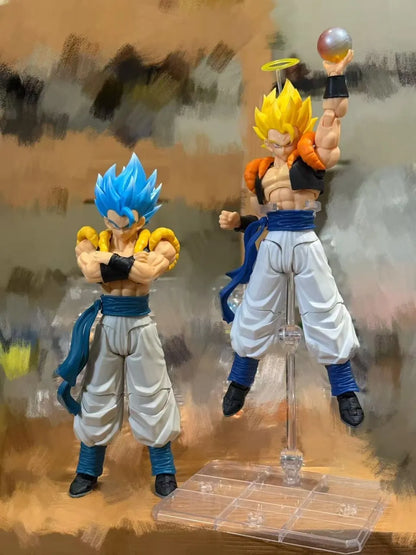 In Stock New Tonsenarttoys Kamione 02A 02B Dragon Ball Z Gojita SHF Super Saiyan SSJ Gogeta Dragon Anime Action Figures Toys