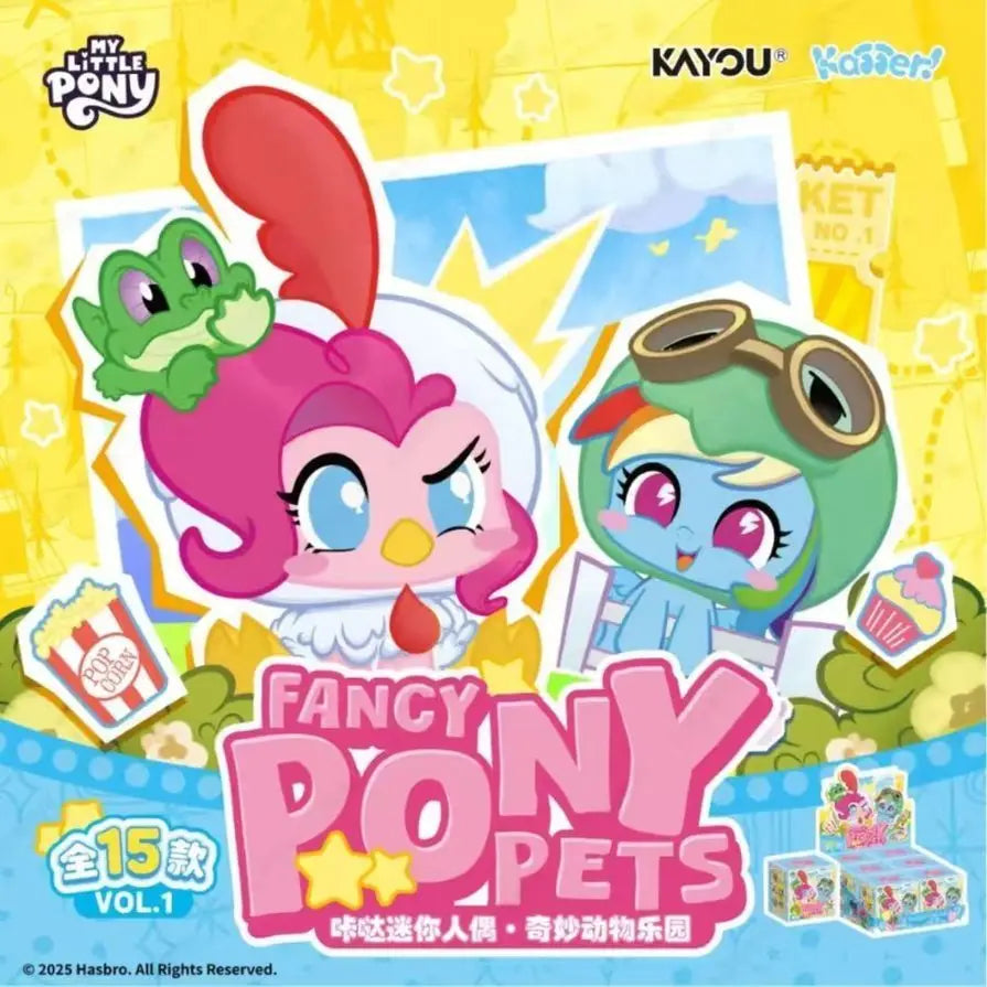 My Little Pony Click Mini Doll Series Animal Park Blind Box Kids Pendant Collectible Trendy Gift for Children Toy & Hobbies