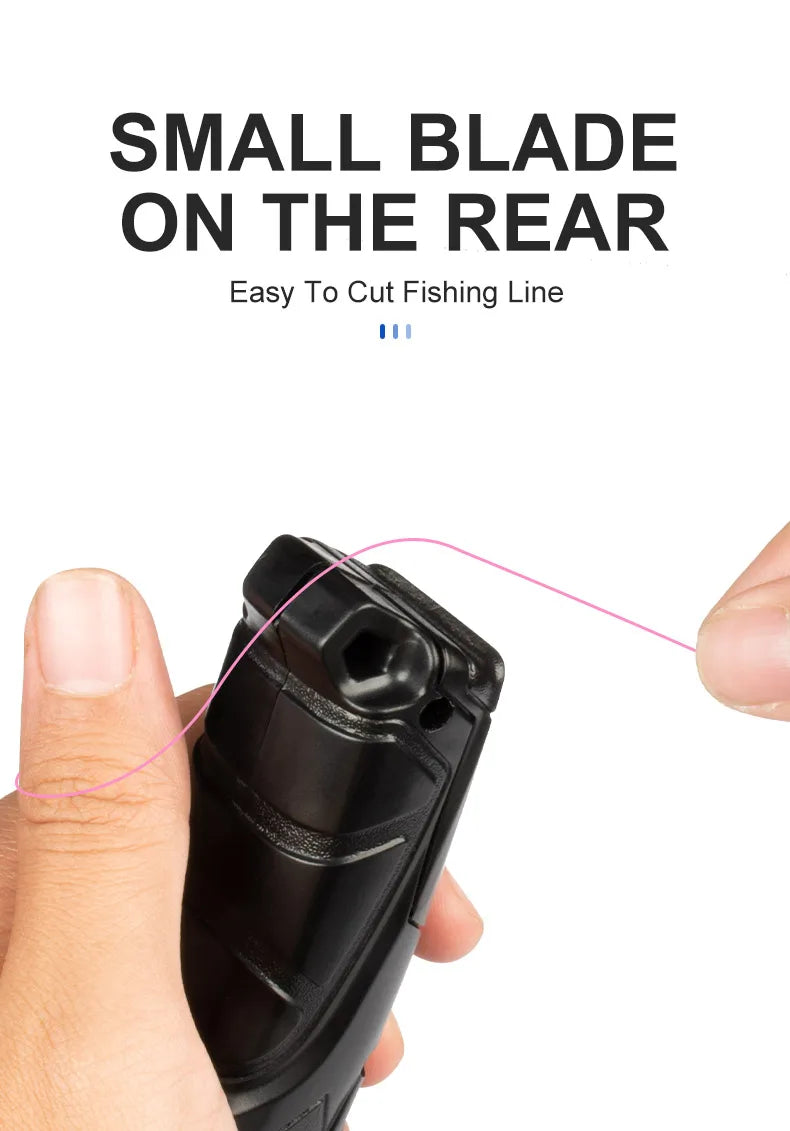Electric Fishing Line Stripper Battery Powered Fishing Strip Line Removes 3.5ms Strong Powerful Finishing Machine Fishing Tools