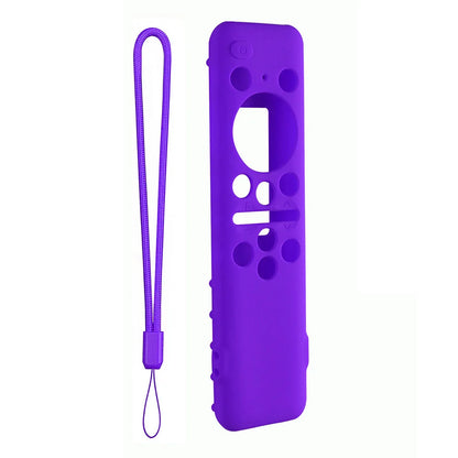 For Samsung BN59-01432A 01432B Remote Control Silicone Protective Case Shockproof Anti-Slip Smart TV Soft Sleeve with Lanyard