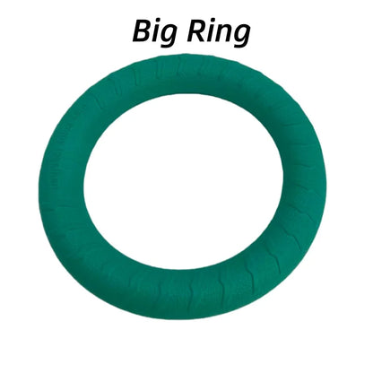 EVA Pet Toy Ball Dog Floating Ball Training Dog Pull Ring Bite Resistant Teething Pet Ball Rope Ball Foam Bite Resistant Dog Toy