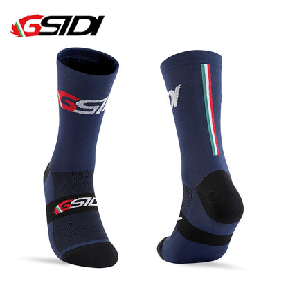 GSTDI New Cycling Socks High Quality Compression Men  Bike Outdoor Women Running Professional Sports Running