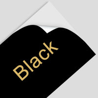 Gold on Black