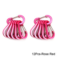 12Pcs-Rose Red