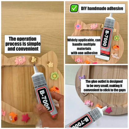 B7000 Glue Multi Purpose Adhesive Strong Clear Glue For Phone Screen Repair Jewelry Making DIY Crafts Metal Glass Plastic Wood