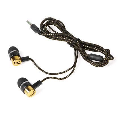 Universal Wired Earphone Noise Reduction In-Ear Stereo Earphones Noodles Style Sport Headset For Samsung Huawei Headphones