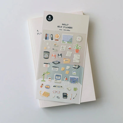 Korean Import Suatelier Travel Home Life Study Friend Stickers Scrapbooking Diy Journaling Diary Stationery Sticker School Gift