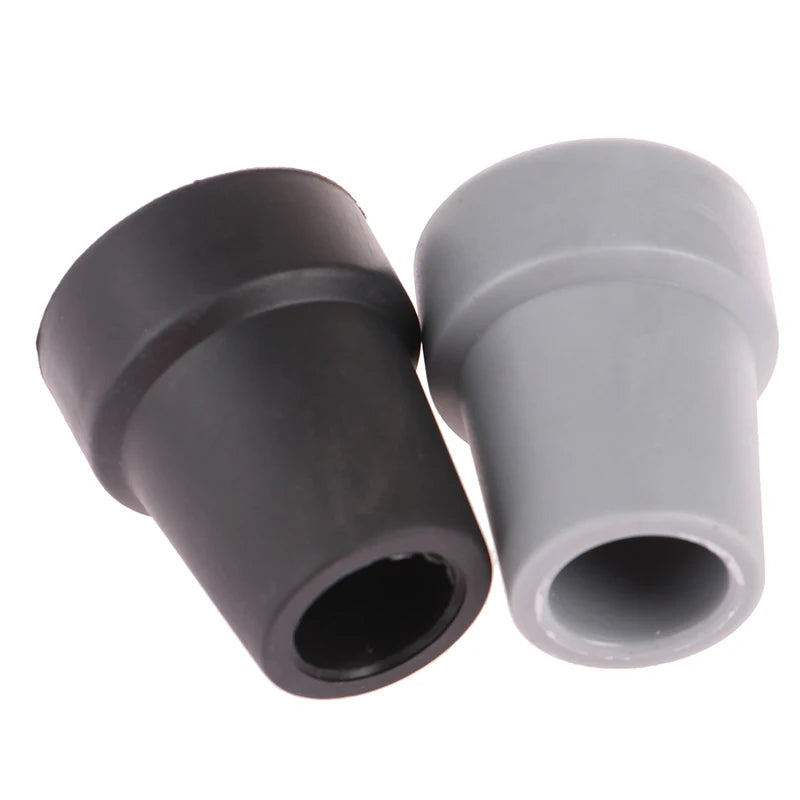 1/2Pcs 19mm Antiskid Rubber Crutch Tip Pad Durable Rubber Anti-Slid Heavy Duty Canes Replacement For Walking Stick Crutch