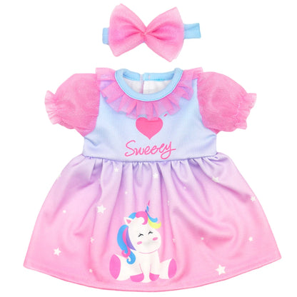 Baby Born Doll Outfits For 13-18 Inch Newborn Doll Cute Jumpers Rompers Suit+Shoes Doll Accessories Festival Birthday Gift