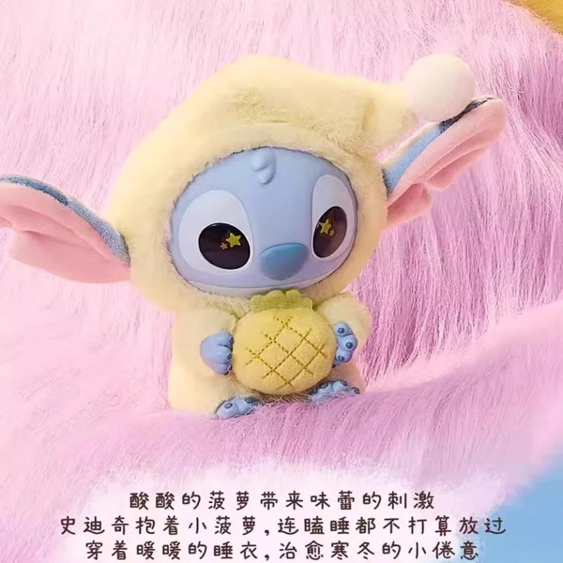 Stitch Eat Something Before Sleep Series Blind Box Toy Mystery Box Anime Figure Stitch Doll Pendant Ornaments Kid Christmas Gift