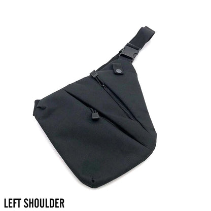 Multifunctional Concealed Tactical Storage Gun Bag Holster Men's Left Right Nylon Shoulder Bag Anti-theft Bag Chest Bag Hunting