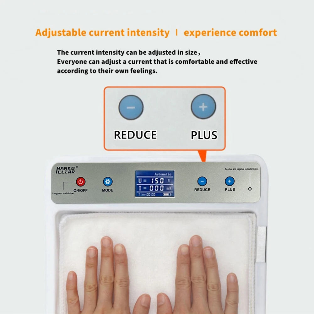 Hankoclear® Hands And Feet Sweating ,Iontophoresis Antiperspirant Machine for Hyperhidrosis New Anti-Sweat Hand Foot