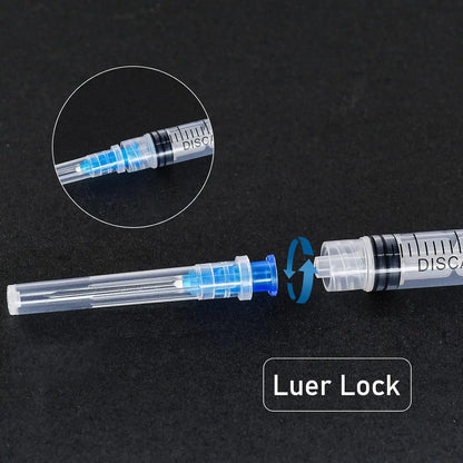 3ml Disposable Luer Lock Syringe, Suitable for Pets and Farm Animals, Industrial Use, Laboratory Dispensing, and Manual Applications