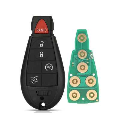 433Mhz ID46 Chip Remote Car Key For Chrysler Town & Country 300 For Jeep Grand Cherokee Dodge Caravan Journey IYZ-C01C 2008-2013