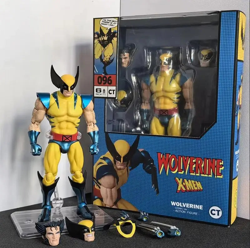 Ct Toys Wolverine Deadpool Anime Figure Mafex 138 Deadpool 3 Movie Action Figure Figurine Model Statue Collection Toys Gifts