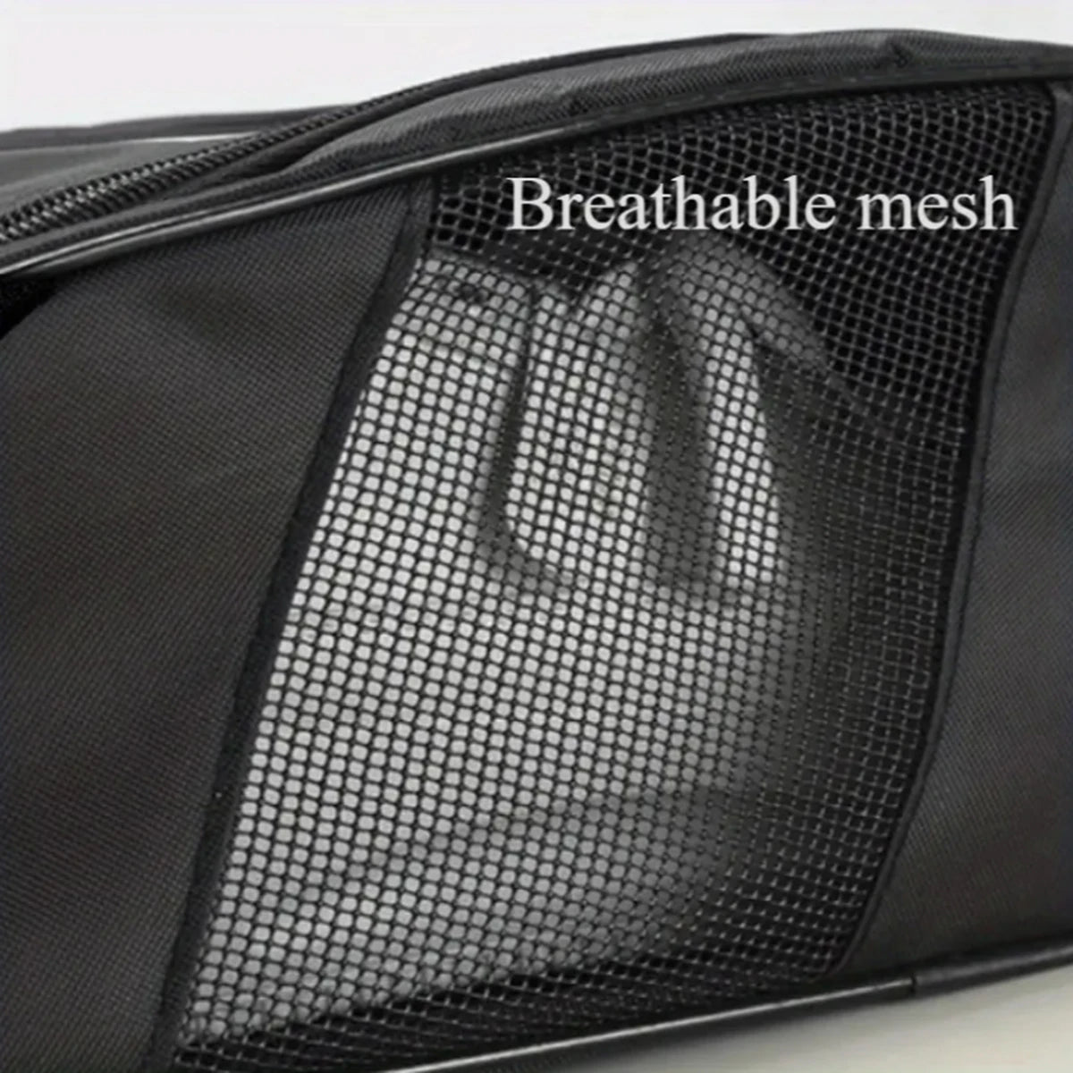 Portable Golf Shoe Bag Oxford Cloth Shoe Carrier Bags Breathable Lightweight Golf Handbag Dustproof Football Tennis Shoe Bag