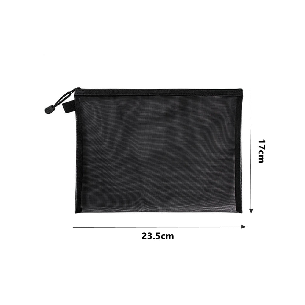 3pcs Toy storage bag 1pc building block puzzle sub-package bag children small particle zipper transparent finishing storage box