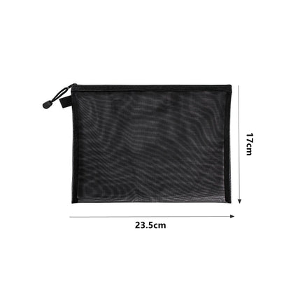 3pcs Toy storage bag 1pc building block puzzle sub-package bag children small particle zipper transparent finishing storage box