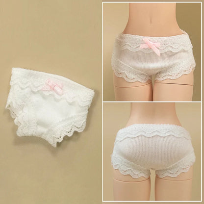 Blyth Panties Cute Lace Leggings White Pants for Ymy Licca Azones Ob22 24 27 Doll Accessories