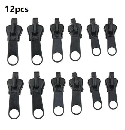Universal Instant Fix Zipper Pull 3Size Repair Kit Replacement Zip Slider Teeth Rescue New Design Zippers For Sewing Clothes Bag
