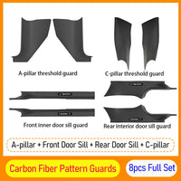 8pcs Carbon Pattern