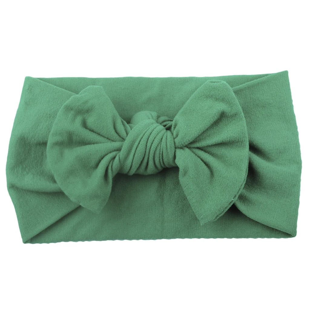 Baby Headband Girls Headwear Hair Accessory Bow Knot Bandage Infant Newborn Toddlers Clothes Kids Rabbit Ear Photo Props