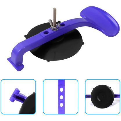 Upgraded 6pcs Suction Cup Clamp Kit For Car Convertible Glass Windshield Top Repair Adhesive Class Clamp Kit With Sponge Pad