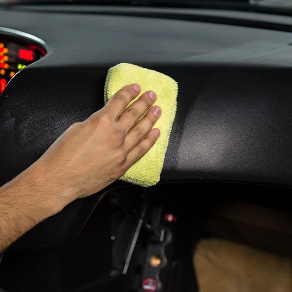 10PCS Microfibre Car Wax Applicator Pads Soft Auto Detailing Wax Sponge Rectangle Foam Car Paint Care Polishing Pad Car Cleaning