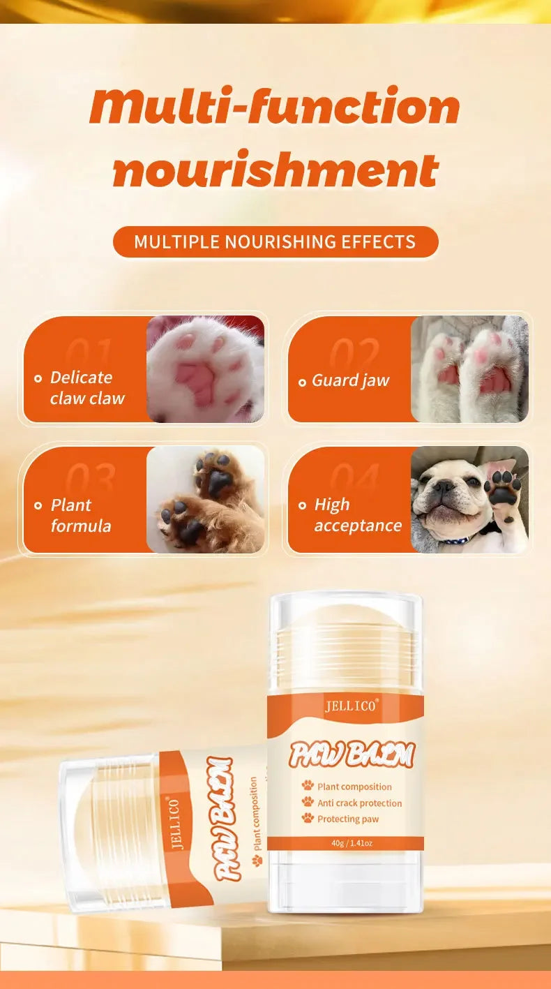 Pet Paw Care Cream Cats Dogs Moisturize Soften Foot Soles Prevent Dry Skin Daily Nourishing Protection Cream Pet Foot Supplies