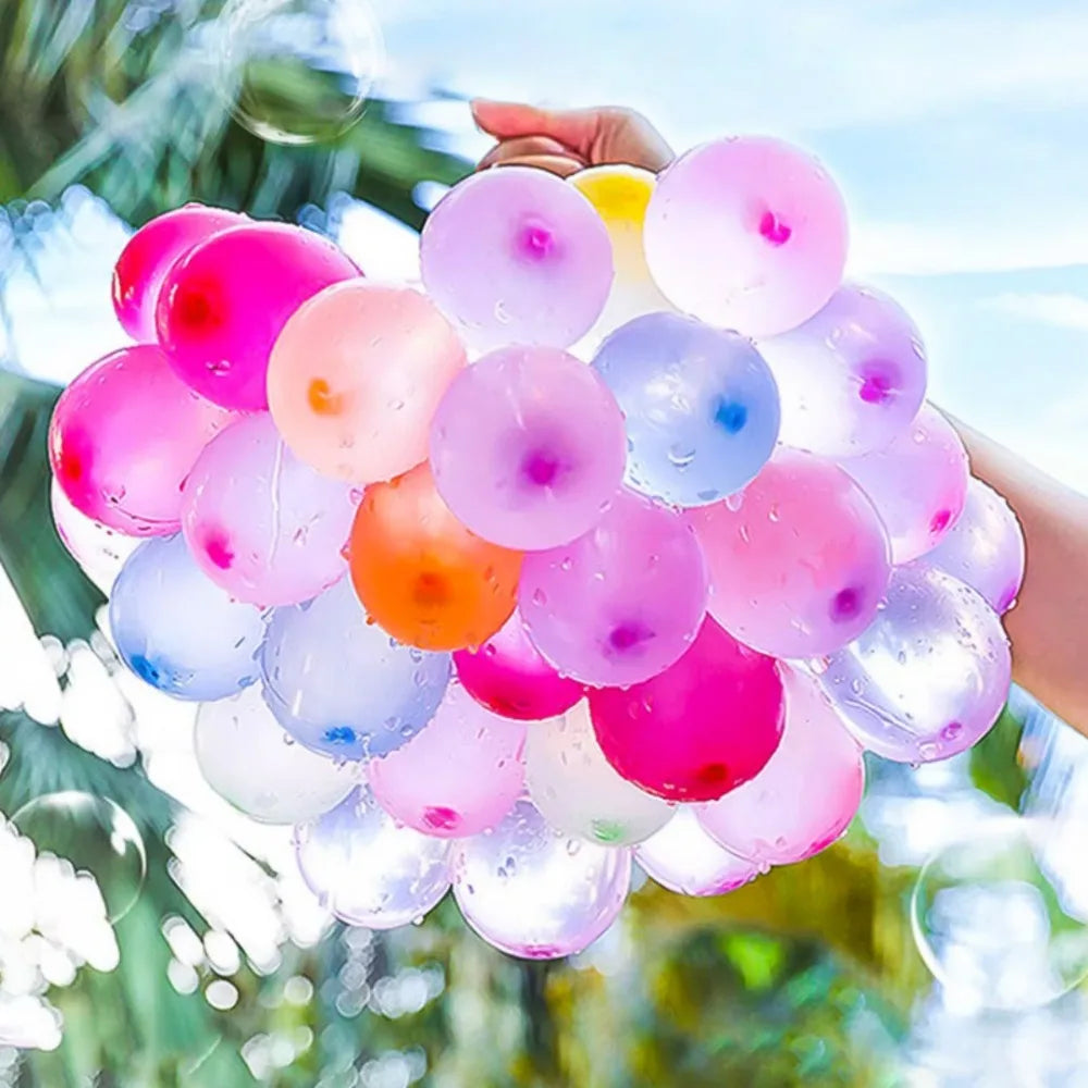 333/111pc Funny Water Balloons Rapid Injection Summer Outdoor Water Play Balloon Bombs For Kids  Adults Beach Water Fight Toys
