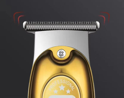 Kemei KM-679 Professional Hair Trimmer Electric Hair Clipper Men's Rechargeable Barber Cordless Cutting Machine for Bareheaded