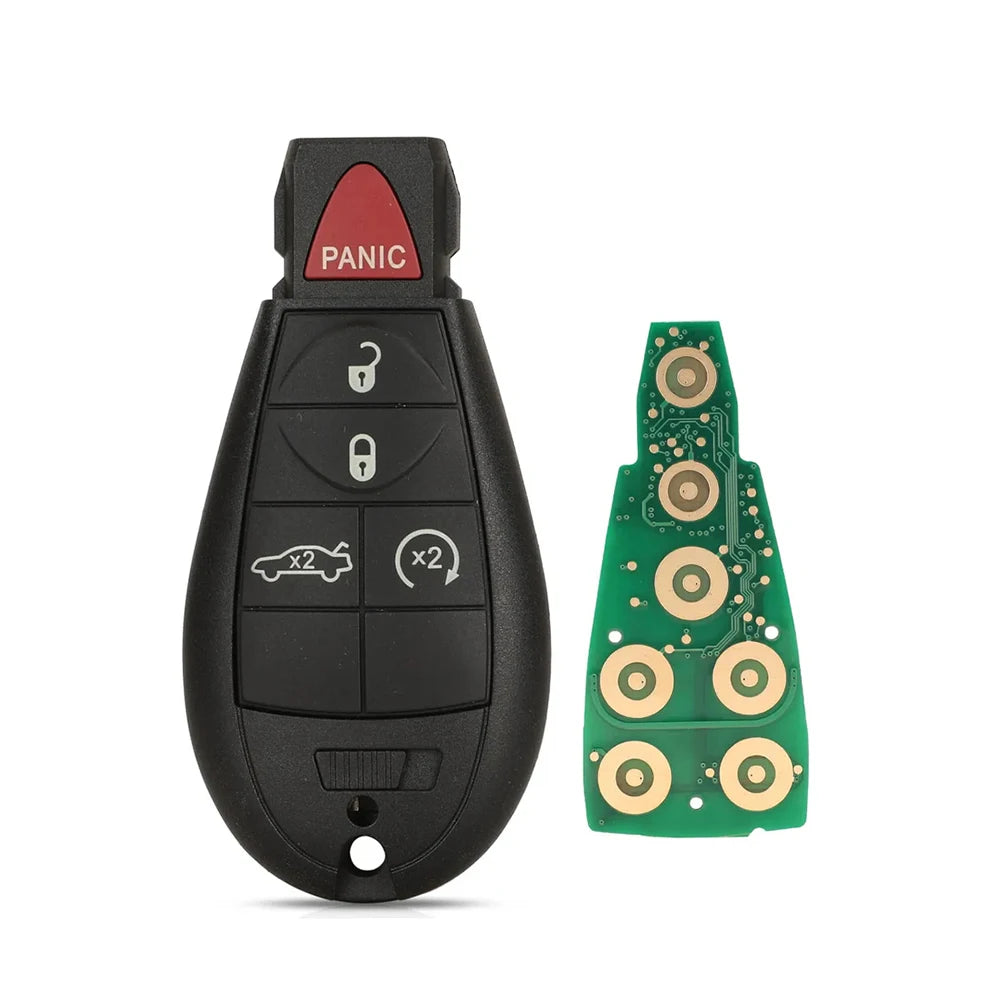 433Mhz ID46 Chip Remote Car Key For Chrysler Town & Country 300 For Jeep Grand Cherokee Dodge Caravan Journey IYZ-C01C 2008-2013