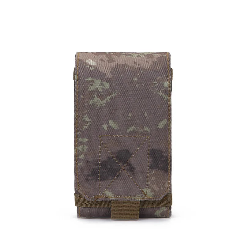 6 Inch Cell Phone Pouch Waist Bag Molle Outdoor Universal Running Mobile Phone Case Bag Camping Hunting Accessories Pouch