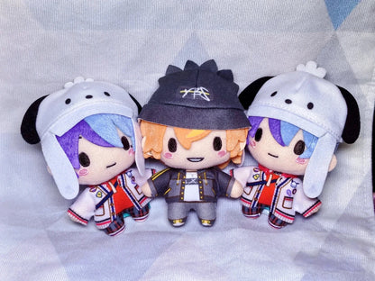 10cm Pjsk Plush Doll Toys Project Sekai Aoyagi Toya Stuffed Keychain Bag Pendant Shinonome Akito Backpacks Ornaments Toy Gift
