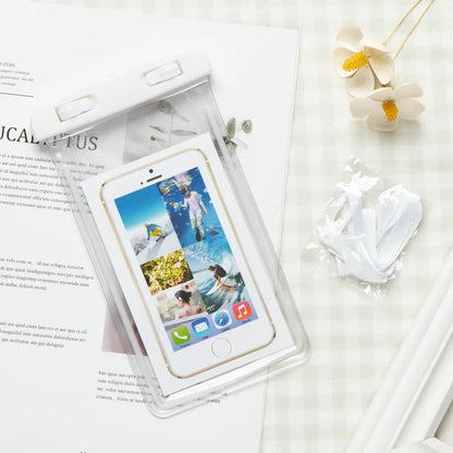 Waterproof phone case, swimming waterproof bag, universal underwater protective bag cover, suitable for iPhone Samsung phones un