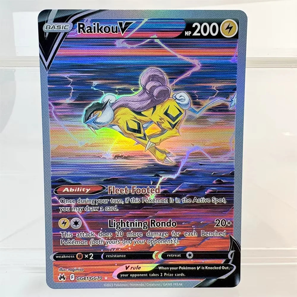 PKM Holo Proxy Cards Suicune Charizard Red & Blue Dragon Frontiers Series Foil Cards PTCG PROXY The Best Gift at a Party