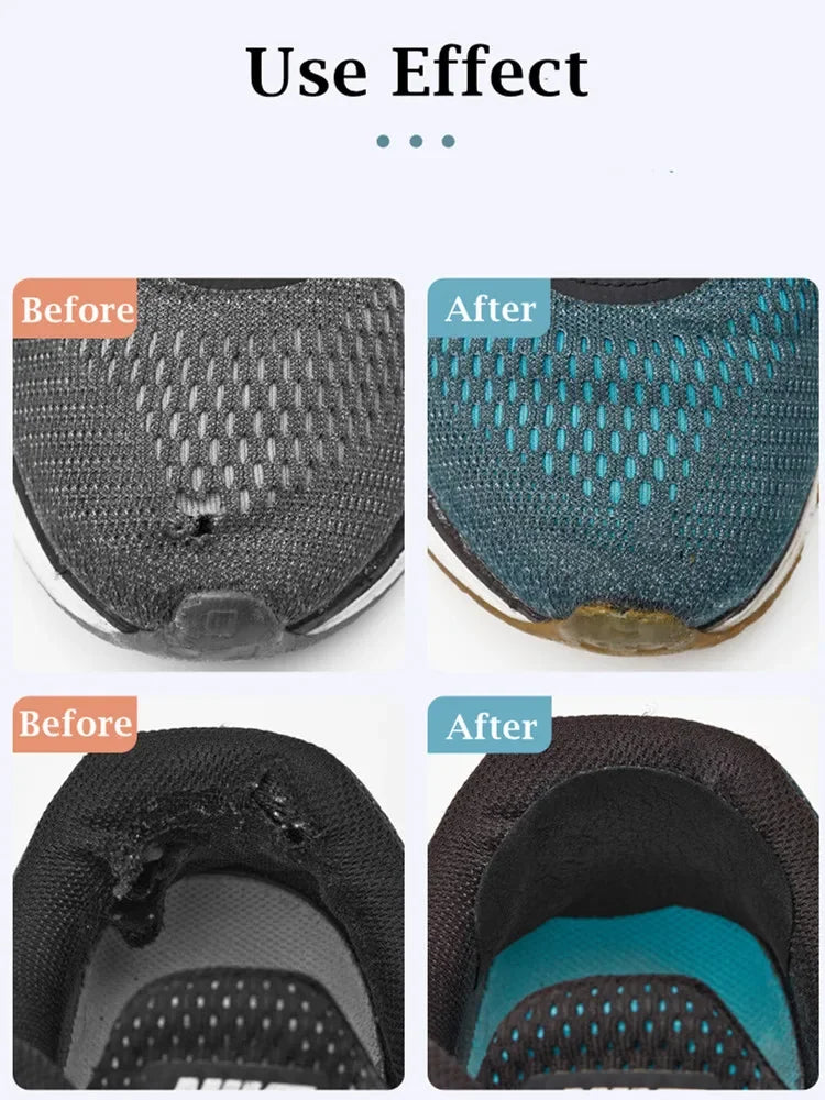 Sports Shoes Patches Vamp Repair Shoe Insoles Patch Sneakers Heel Protector Adhesive Patch Repair Shoes Heel Foot Care Products
