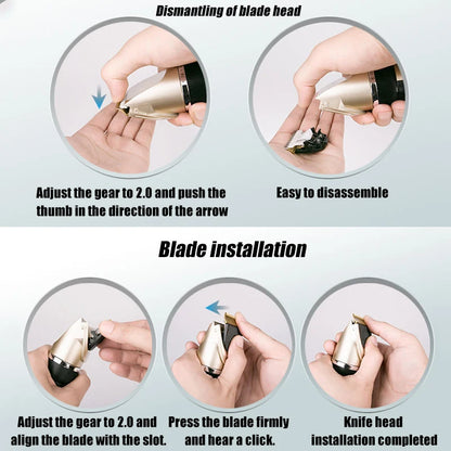 1PC Dog Clipper Pet/Cat/Rabbit Hair Clippers Grooming Haircut Professional Trimmer Shaver Set Pets Cordless Rechargeable