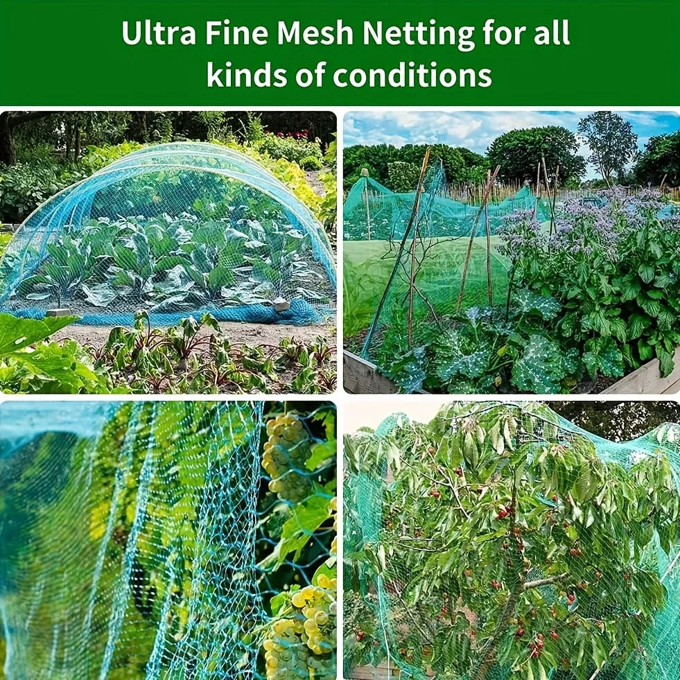 1pc Garden Netting and Bird Protection, for Vegetables Plants Flower And Fruit Trees, Trellis Gird Pest Fencing Net Stops,