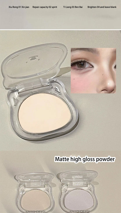 Skin-friendly powder, oil control skin, fill makeup concealer,waterproof and sweat proof, do not take off makeup not card powder