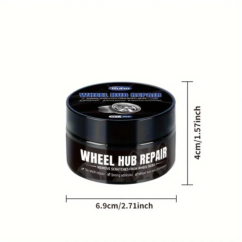 Universal Wheel Hub Repair Kit- Alloy Rim scratch remover,oxidation paste and rust inhibitor,Automotive Hub Care Polishing paste