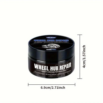 Universal Wheel Hub Repair Kit- Alloy Rim scratch remover,oxidation paste and rust inhibitor,Automotive Hub Care Polishing paste