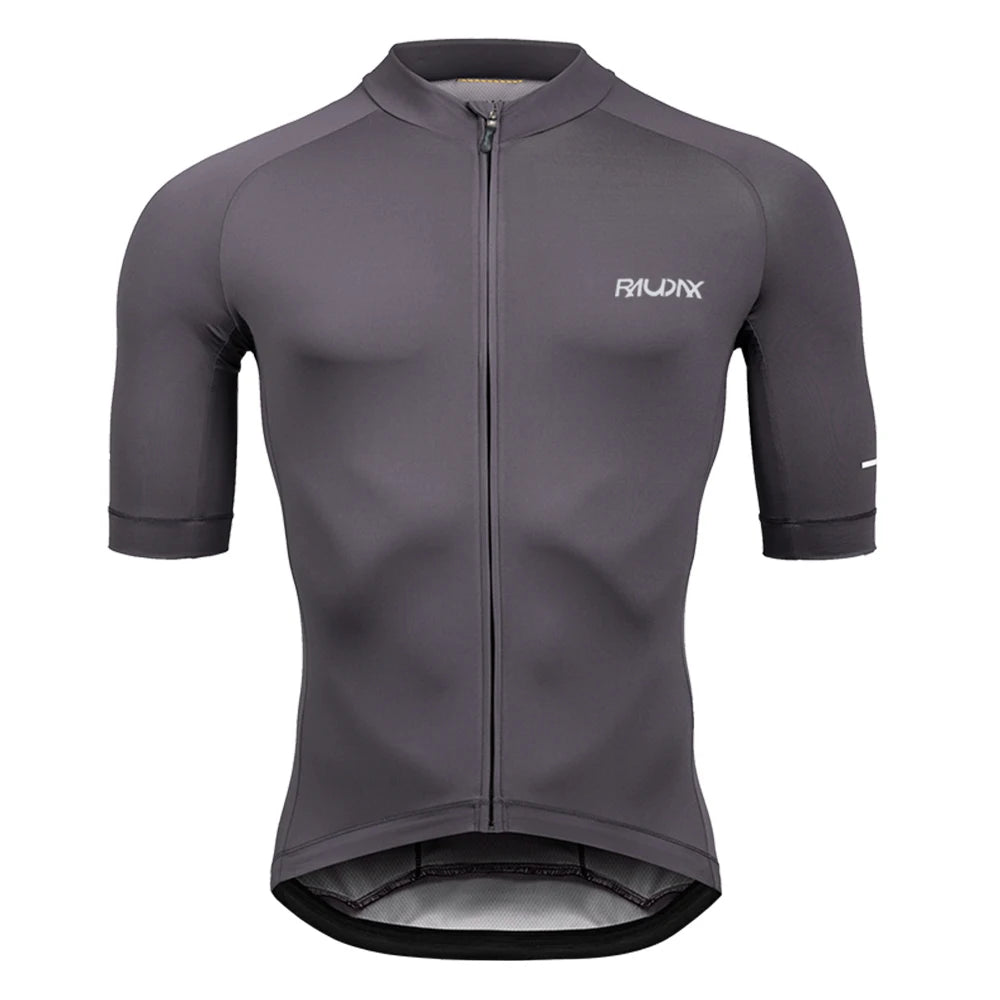 New Raudax Cycling Jersey 6 Colour Cycling Racing Tops Short Sleeve Bike Jersey Road Cycling Shirts Summer Bicycle Jerseys