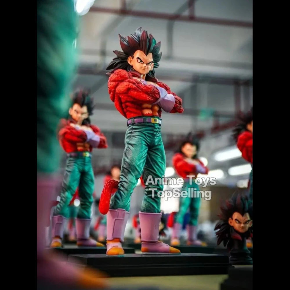 Anime Dragon Ball Figure Super Saiyan 4  Son Goku Statue PVC Collection Model Toys Gifts