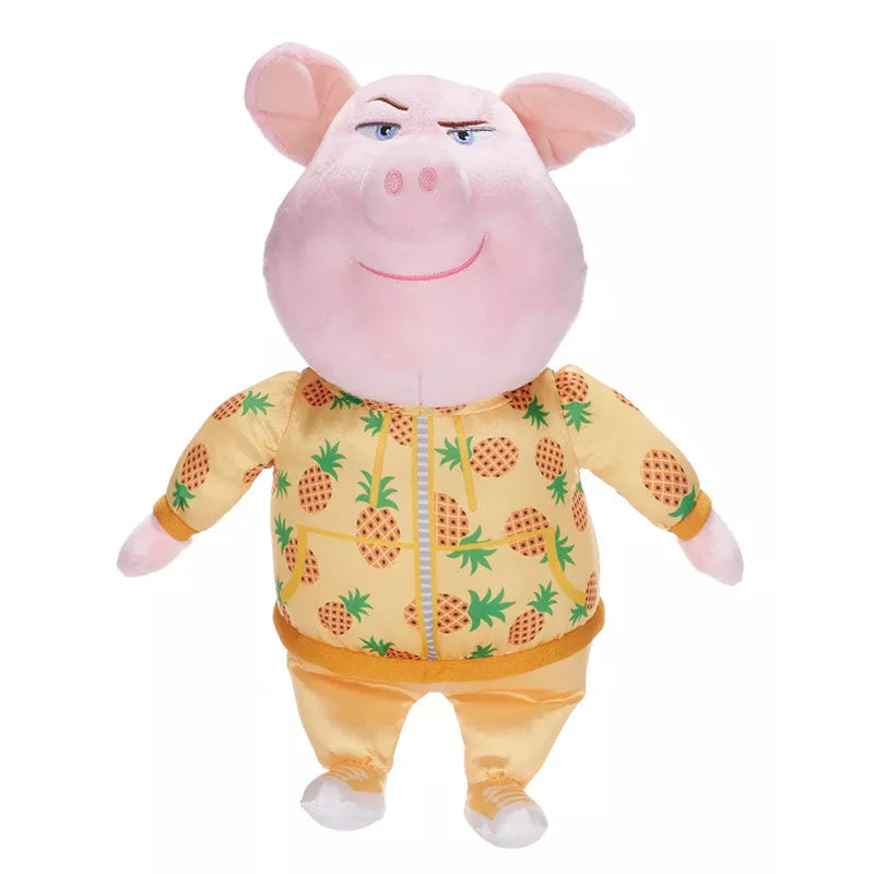 New Elephant koala Pig Gorilla Hedgehog Plush Toys SING 2 Anime Plush Collectibles Realistic Room Decoration Gifts For Children