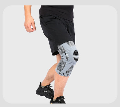 1Pcs Silicone Spring Full Knee Support Patella Medial Support Strong Meniscus Compression Protection For Men Women Running Sport