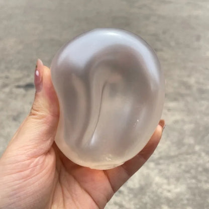 Moldable Squishy Pearl Coconut Oil Squeeze Toy Moldable Stress Ball Squishy Toy Slow Rising Decompression Sensory Toy for Adult