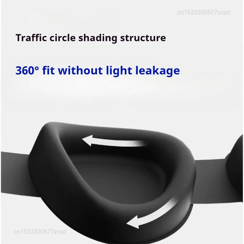 Dreamlight 3D Travel Eye Mask Sleep Blackout 3D Stereoscopic Aid Portable Adjustable Concave Molded Sleeping Eye Mask